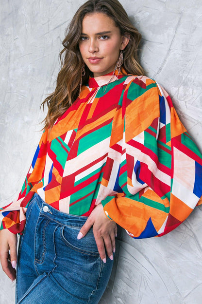 Light up My Life Woven Top
