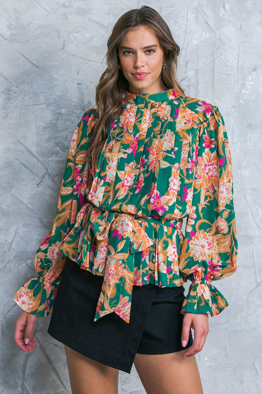 Miss Punctuality Woven Top