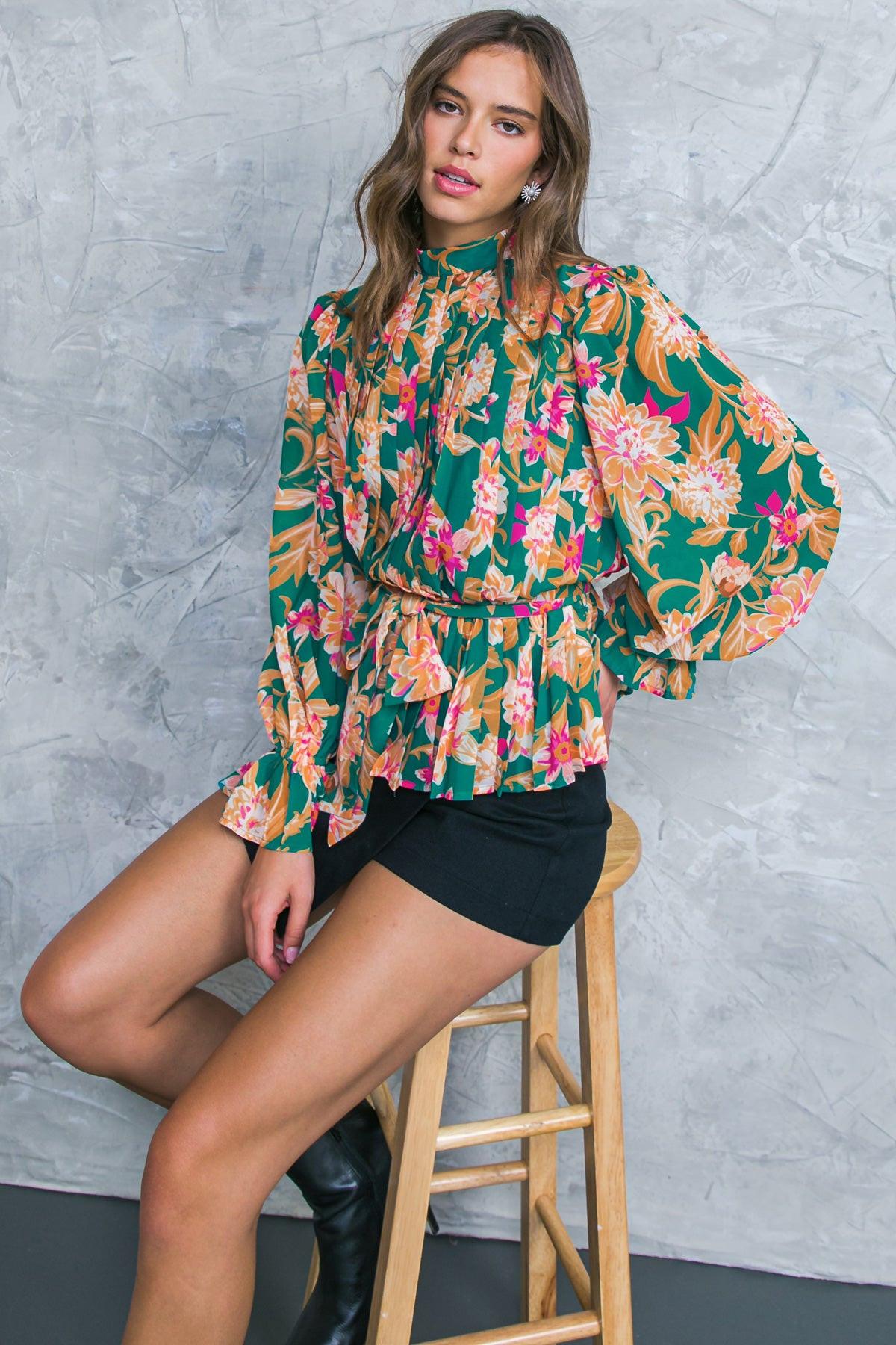 Miss Punctuality Woven Top