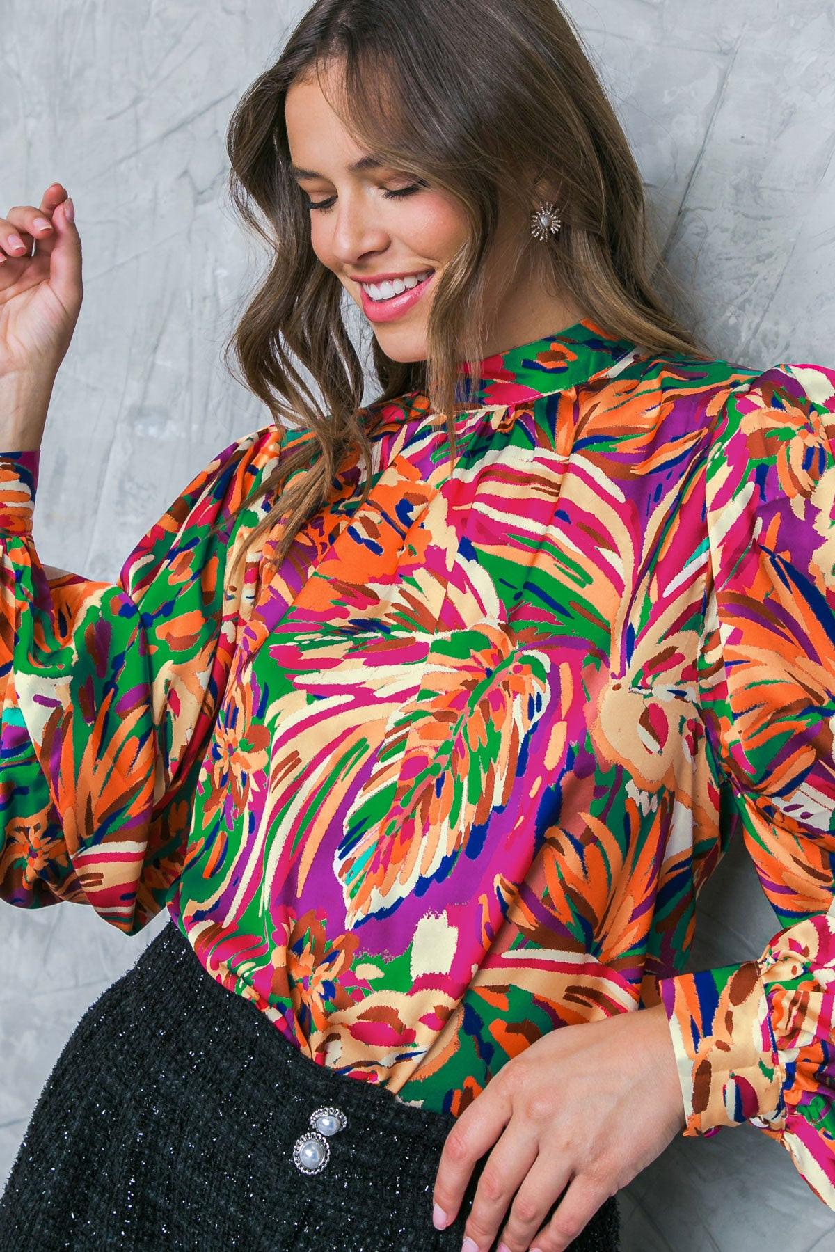 Adoring Devotion Woven Top