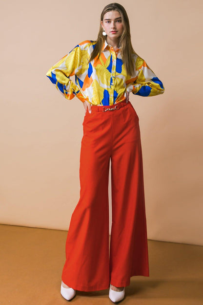 Listen to Her Woven Top