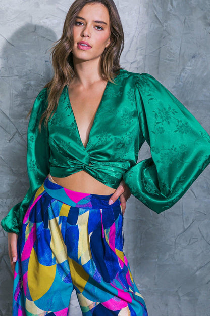 Darling Personality Woven Top