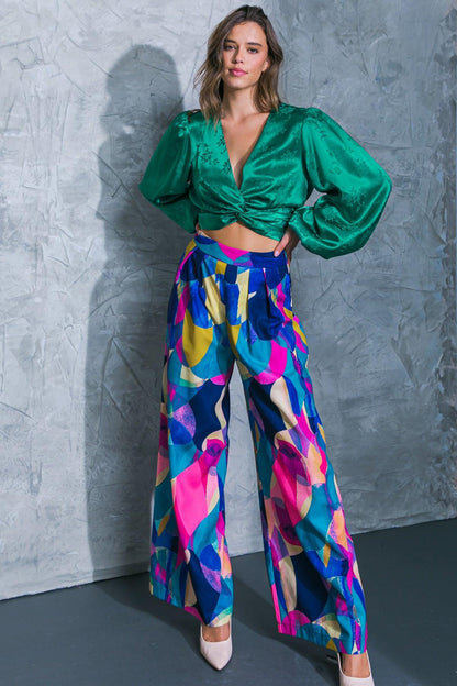 Darling Personality Woven Top