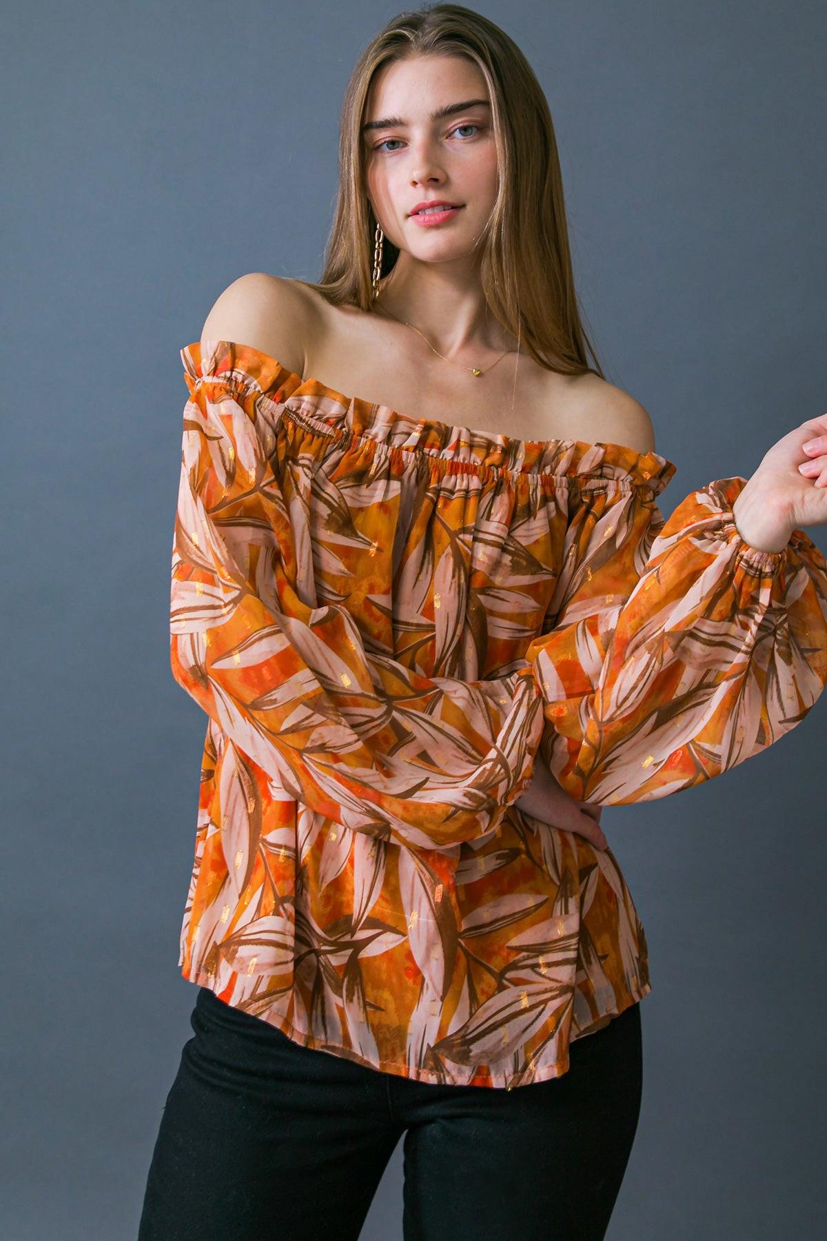 Make Me Believe Woven Top