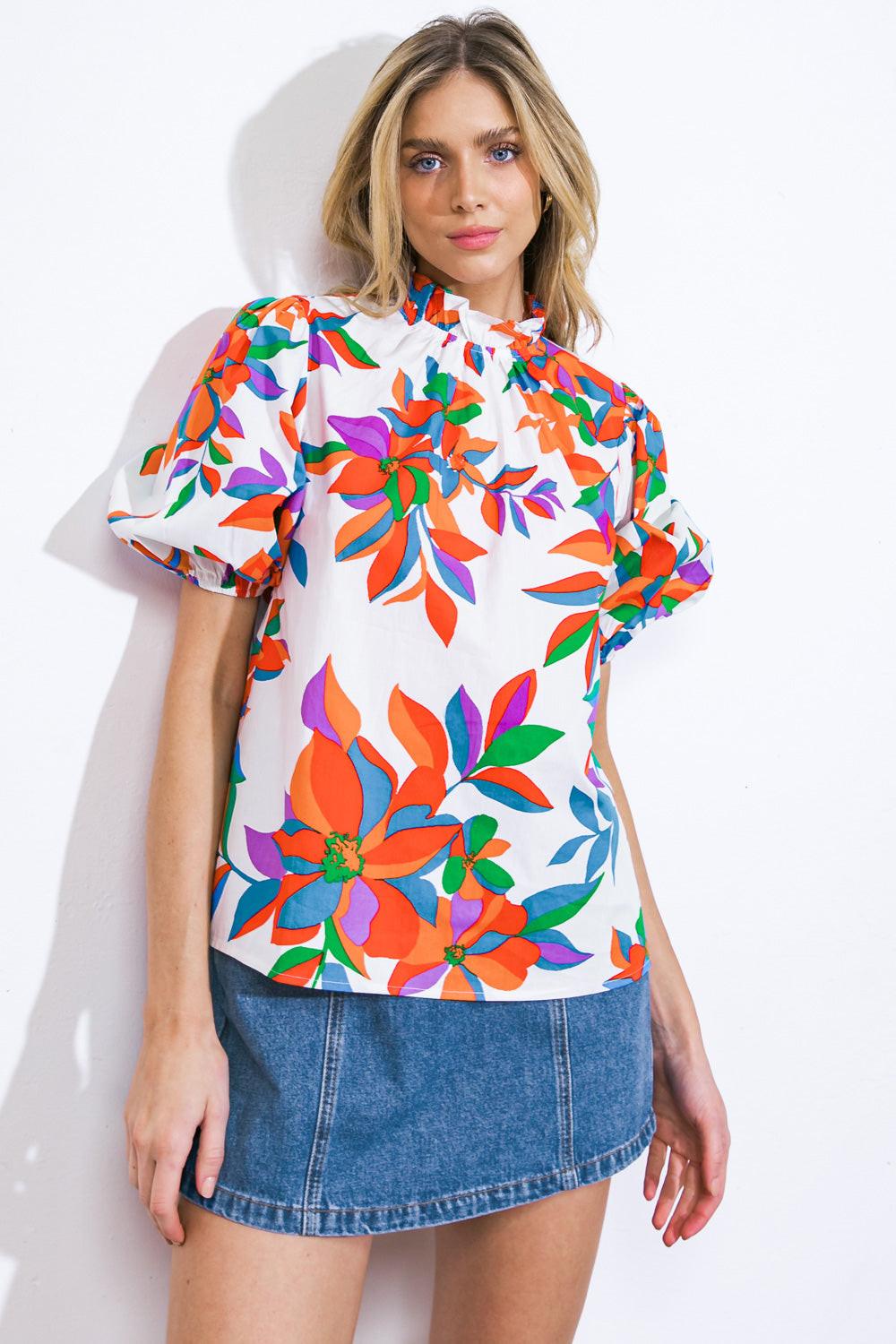 Brave New World Woven Top