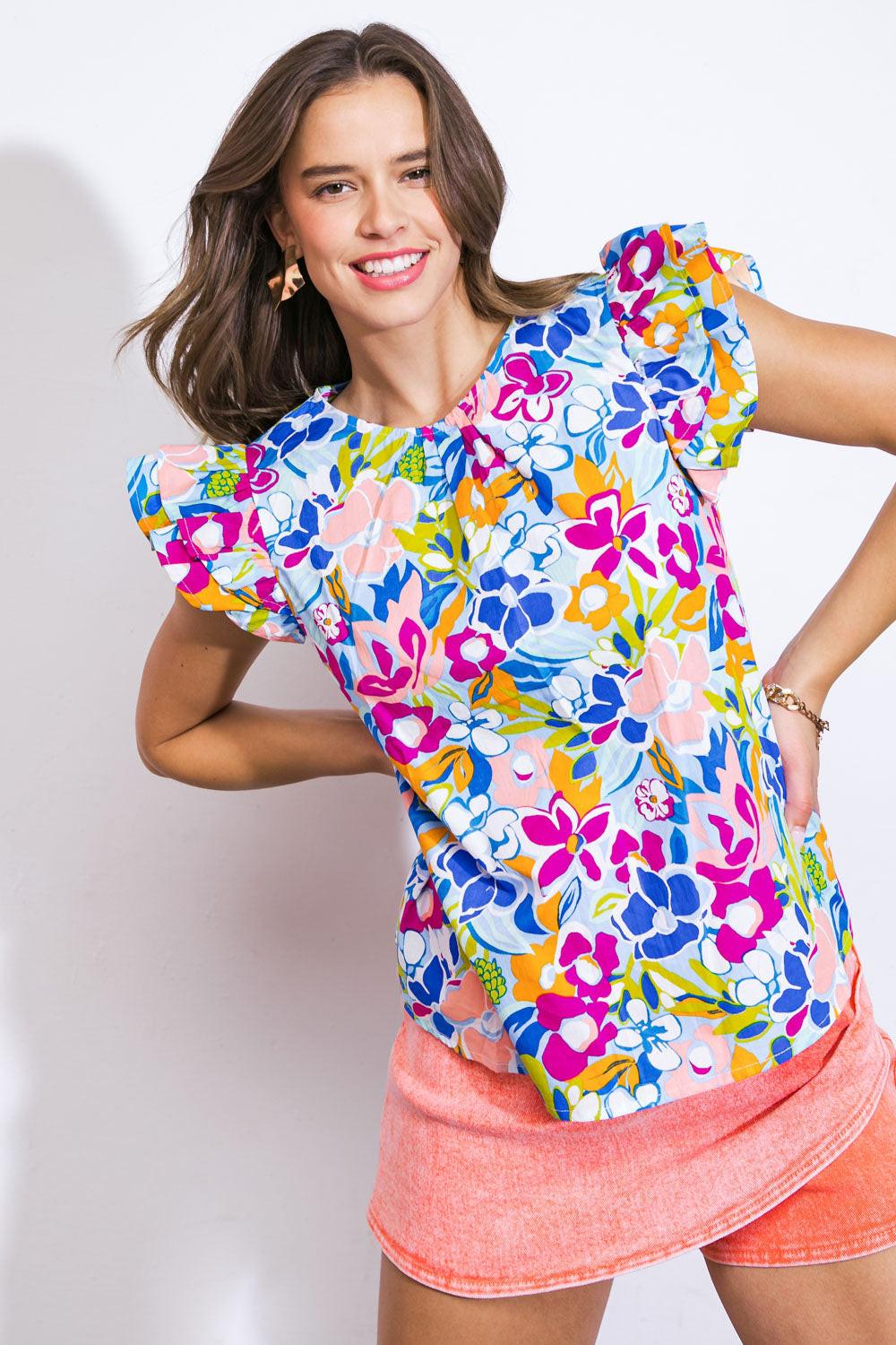 Waiting for Sunshine Woven Top