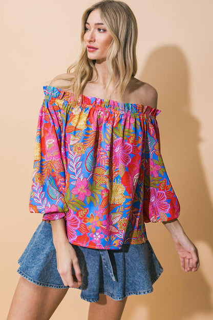 Just What I Needed Woven Top