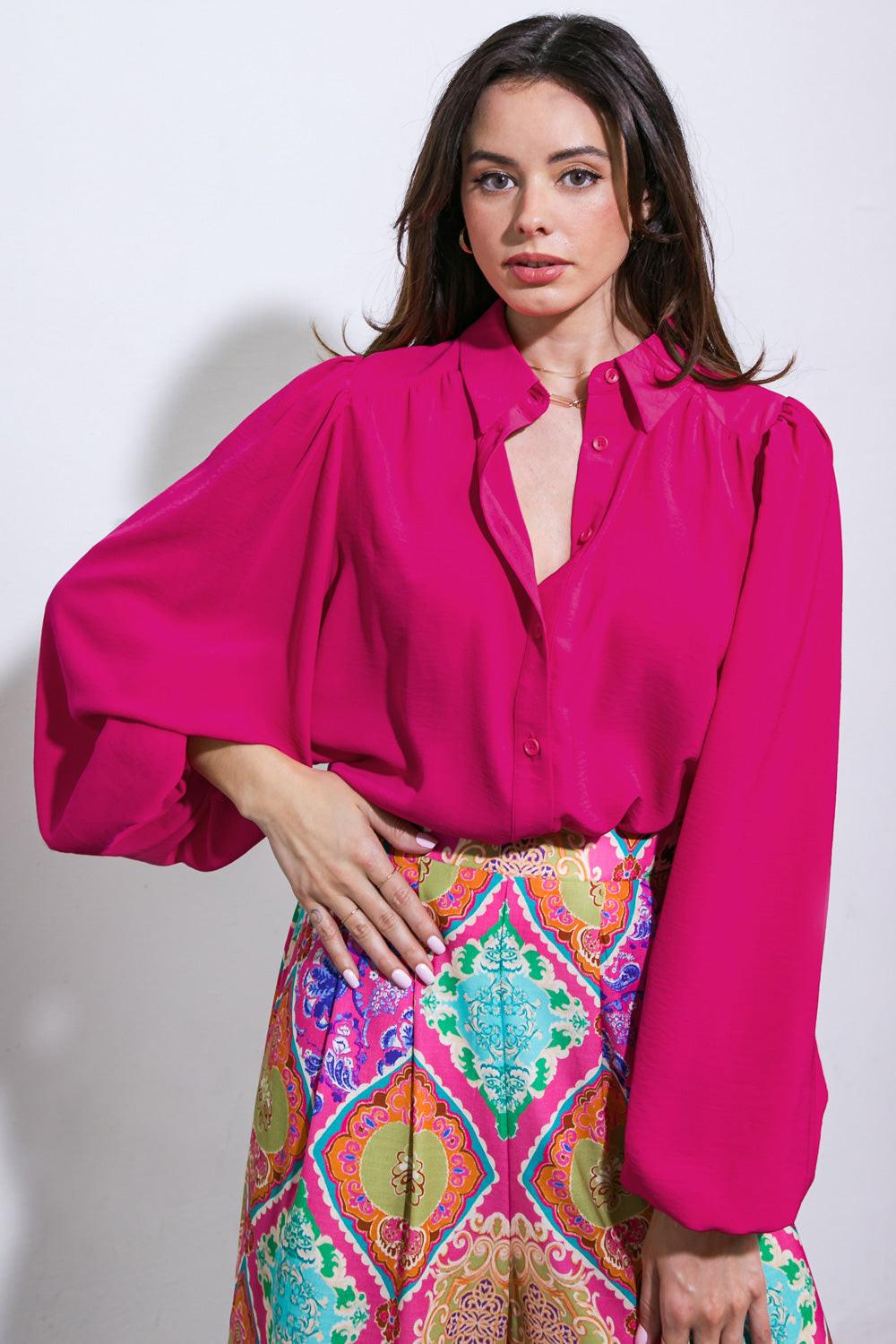 Comfortable Charm Woven Top