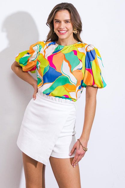 Coastal Vibes Woven Top