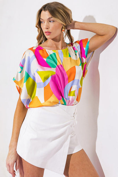 Breathe Freely Woven Top