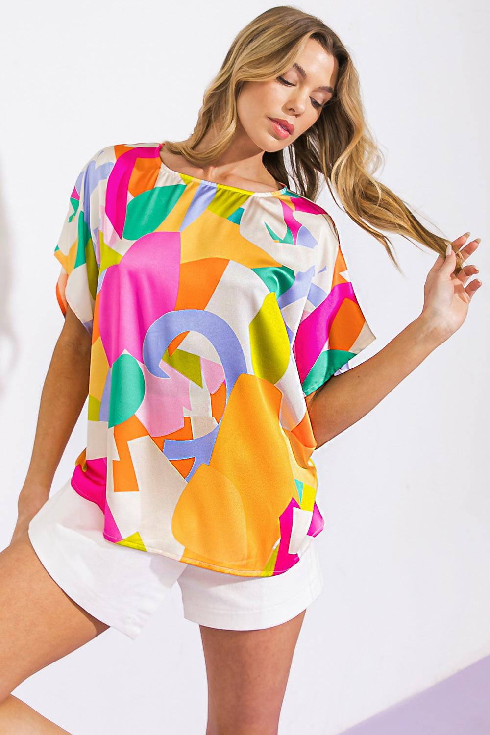 Breathe Freely Woven Top