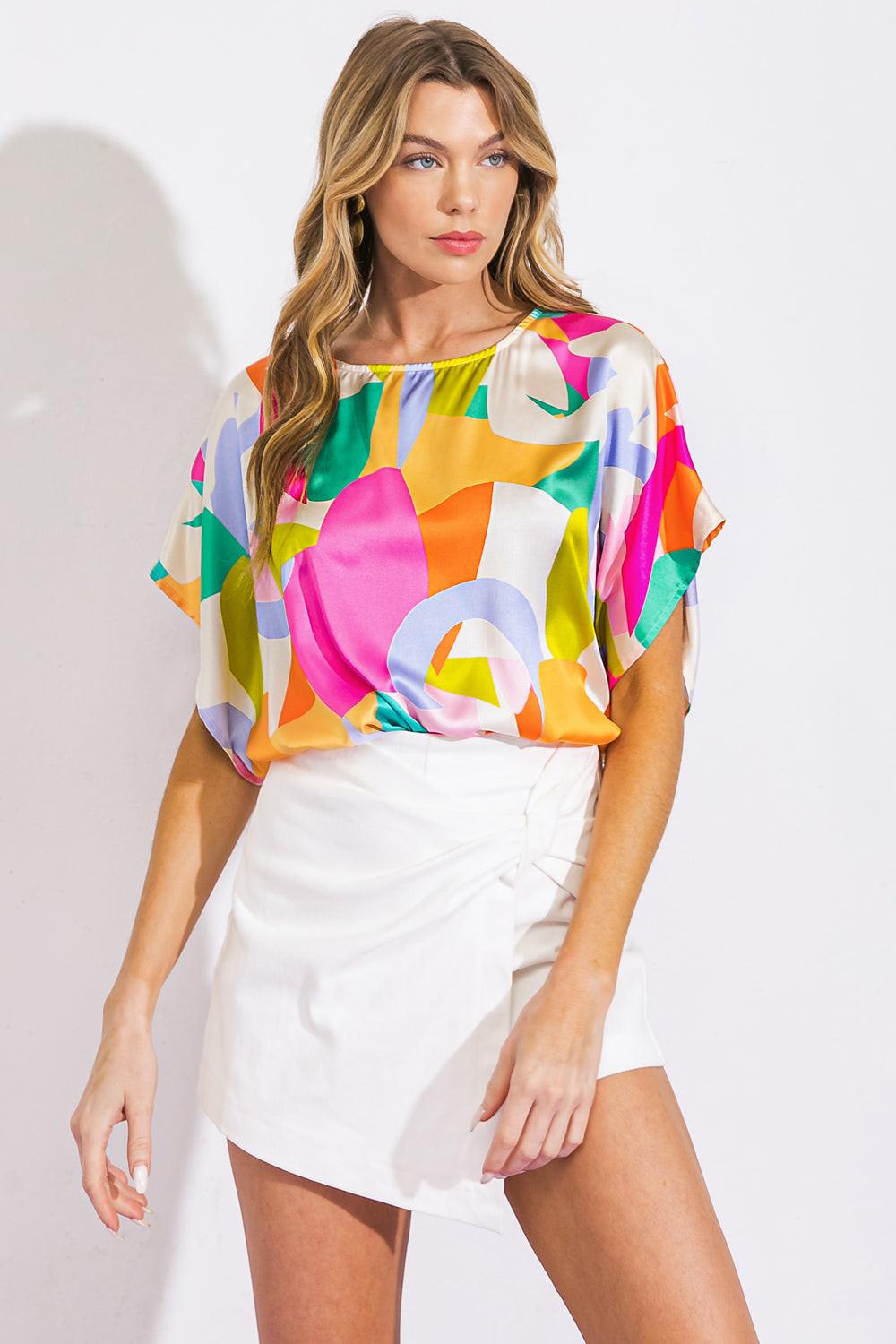 Breathe Freely Woven Top