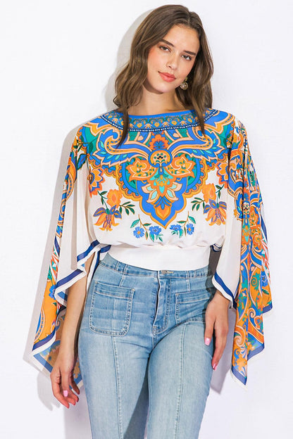 Right This Way Woven Top