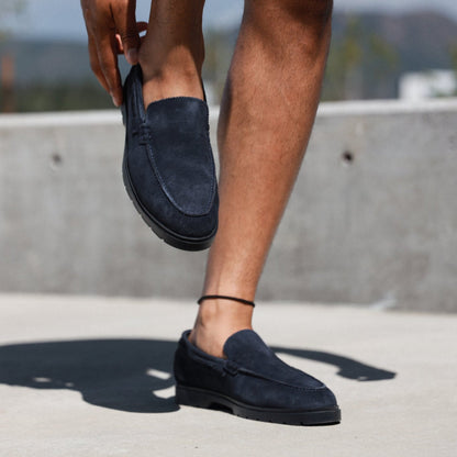 Navy Suede Navy-