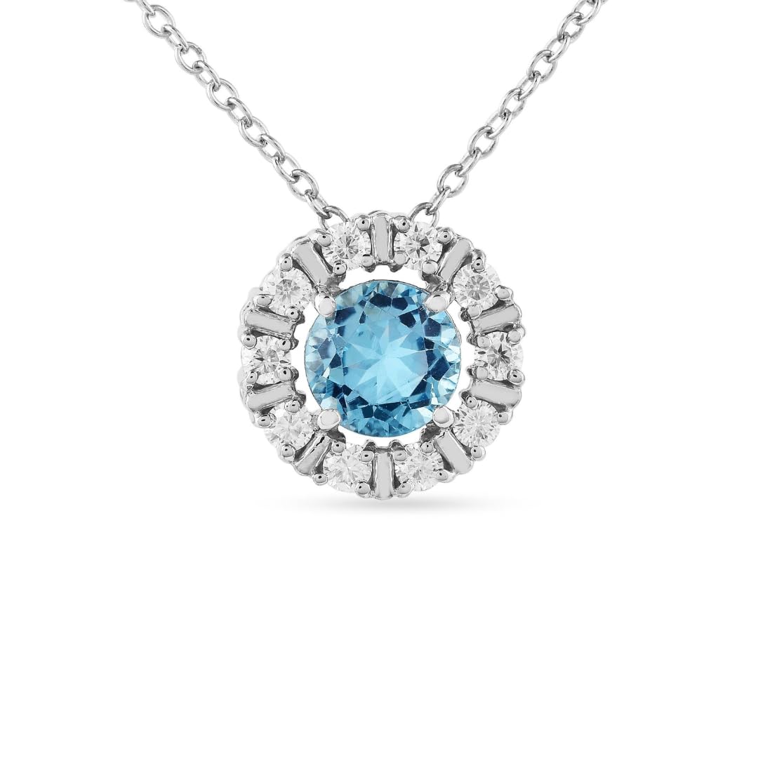 Silver Natural Cushion Shaped Blue Topaz Earrings & Necklace Jewelry Sets