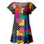 Multicolor Block Patchwork