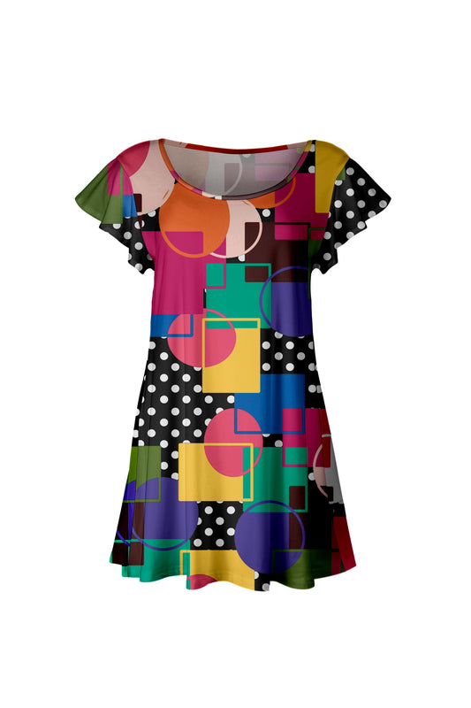 Multicolor Block Patchwork-