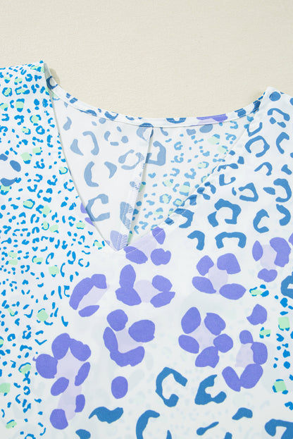 Threaded Pear Taytum Print Short Sleeve PLUS Top
