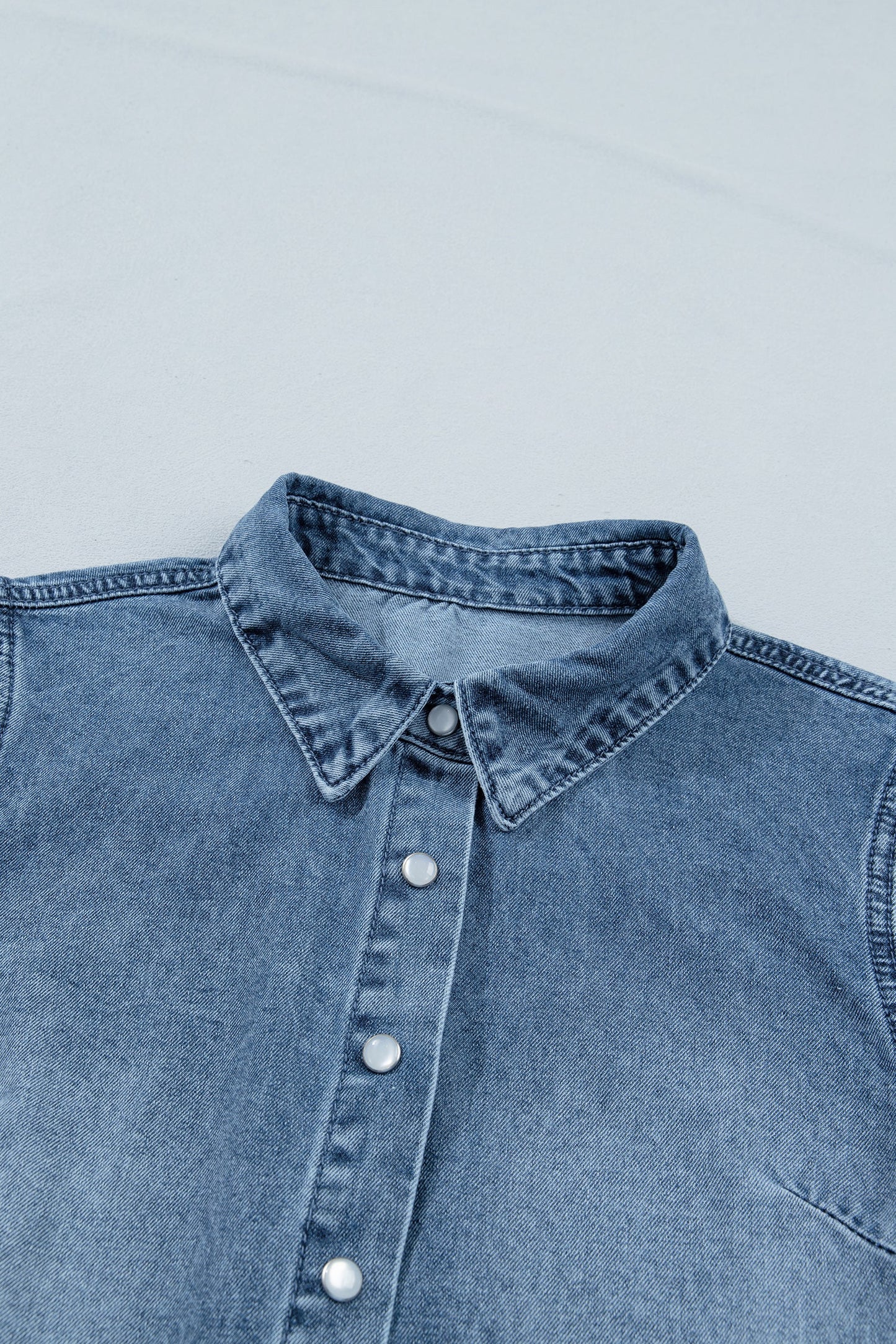 Threaded Pear Ariana Short Sleeve Snap Shirt