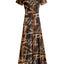 Brown & Black Geometric Mix