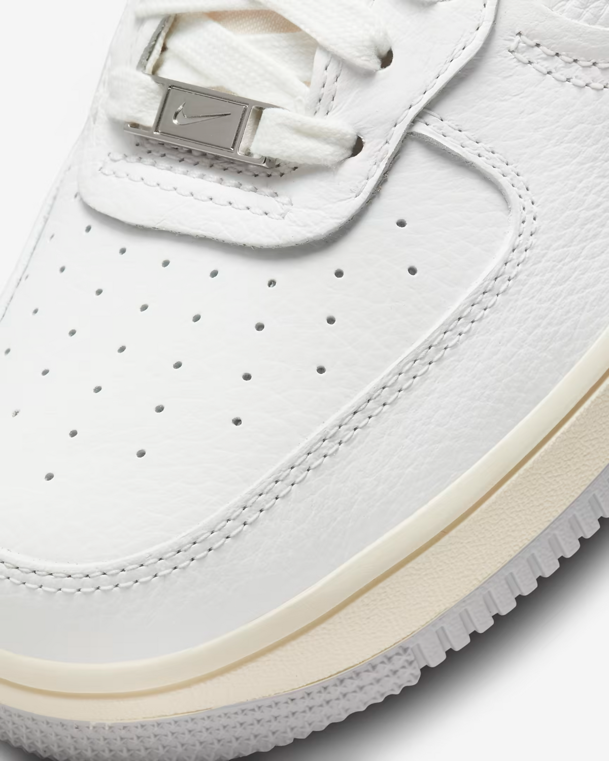 Nike Air Force 1 Sculpt Women's Platform Sneakers — White Leather