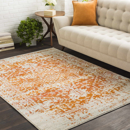Fairmount Orange Area Rug - Clearance