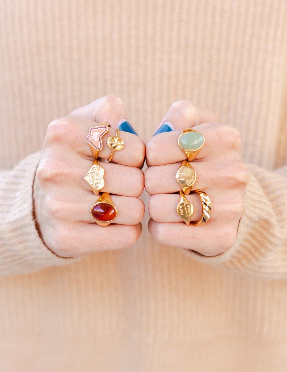 Elevated Faith Faith Over Fear Ring