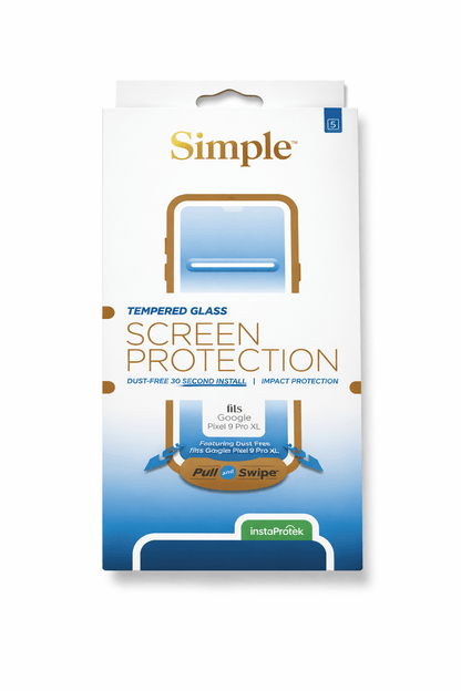 Simple Tempered Glass Screen Protector for Google Pixel 9 Pro Xl