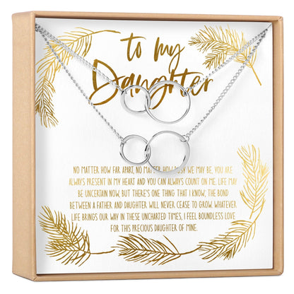 Father & Daughter Necklace, Multiple Styles
