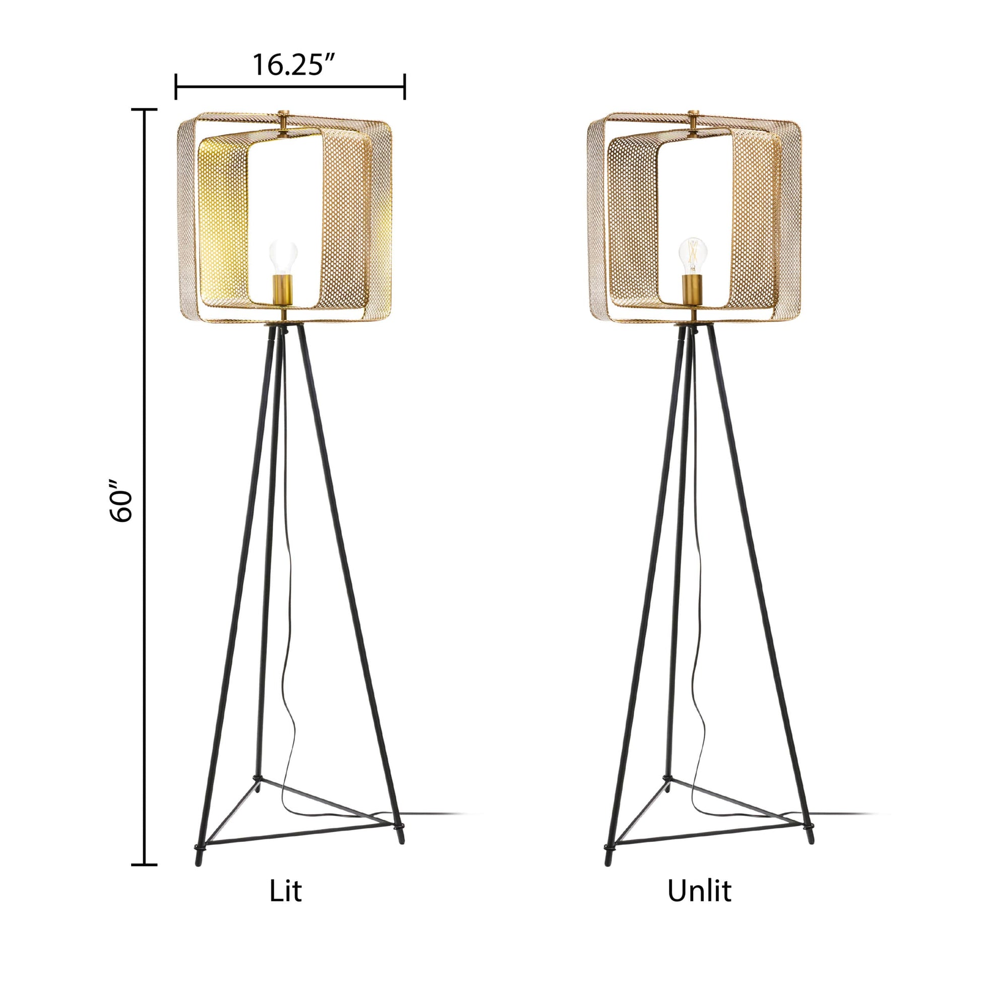 Gold/ Black-