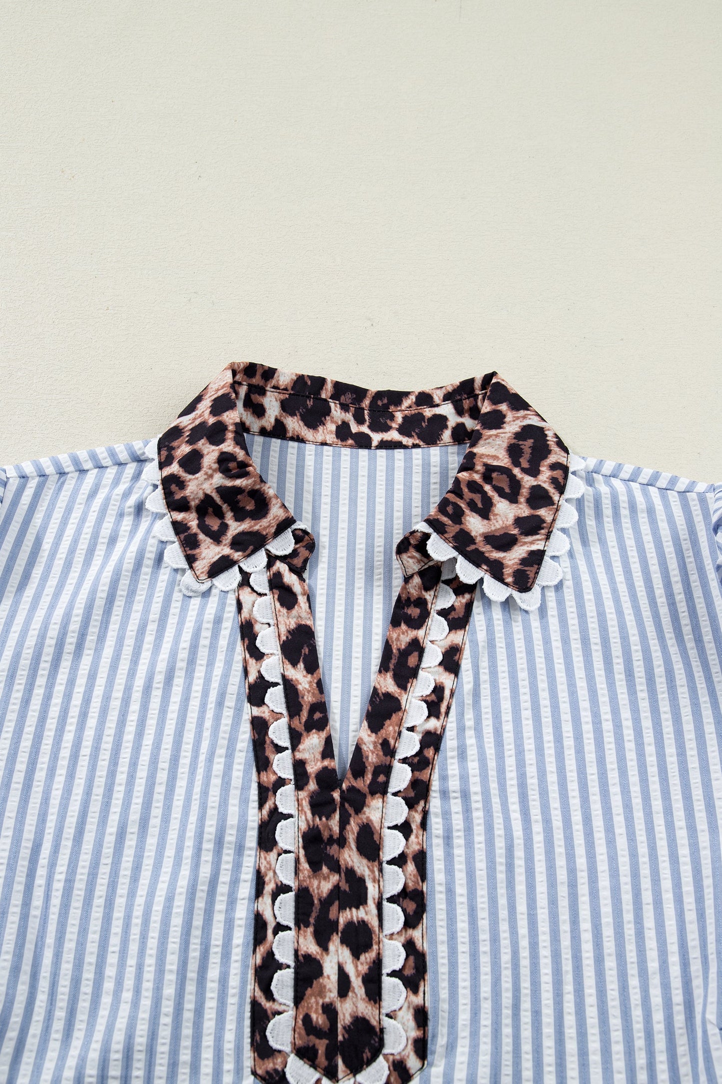 Threaded Pear Ariah Short Bubble Sleeve PLUS Blouse