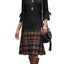 Black Brown Plaid