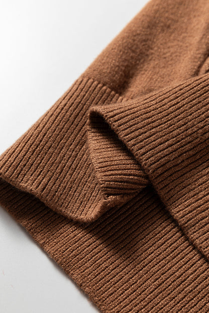 Threaded Pear Malaysia Ribbed Short Sleeve Sweater