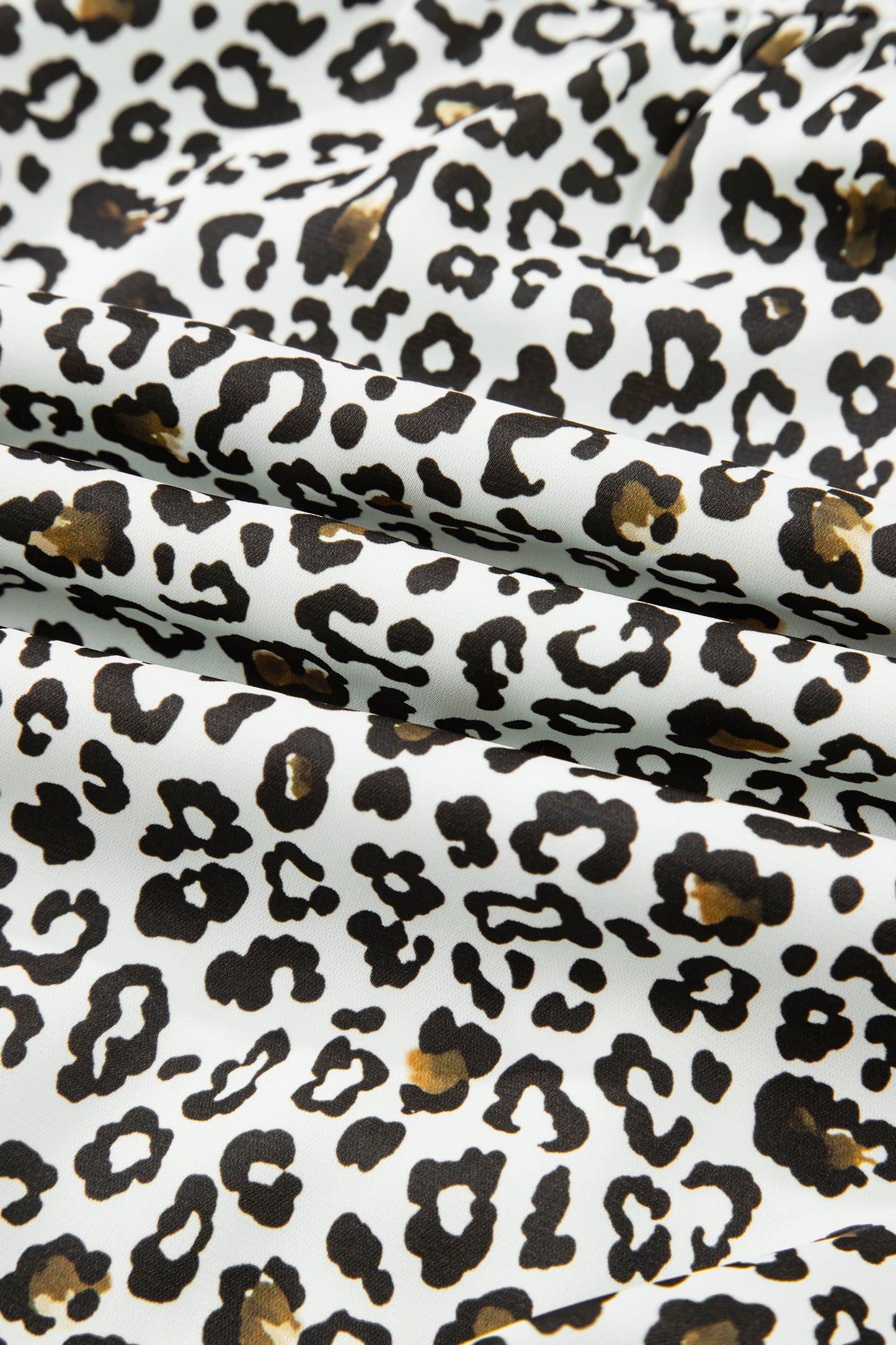 Threaded Pear Elsa Puff Sleeve Print PLUS Blouse
