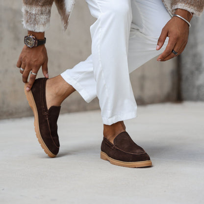 Cafe Suede Beige-