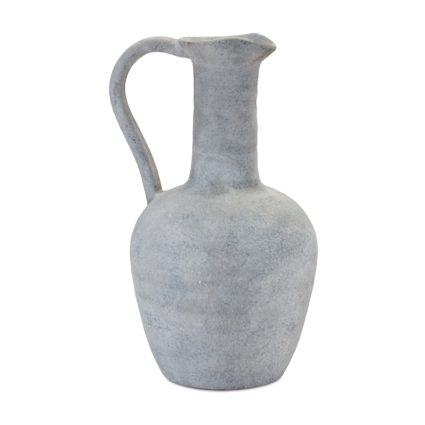 Melrose International Grey Pitcher Vase 12"H