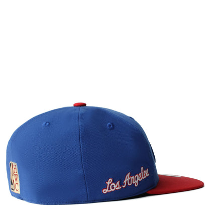 Mitchell & Ness Men's NBA Core Side Fitted Hwc Clippers Fitted Caps