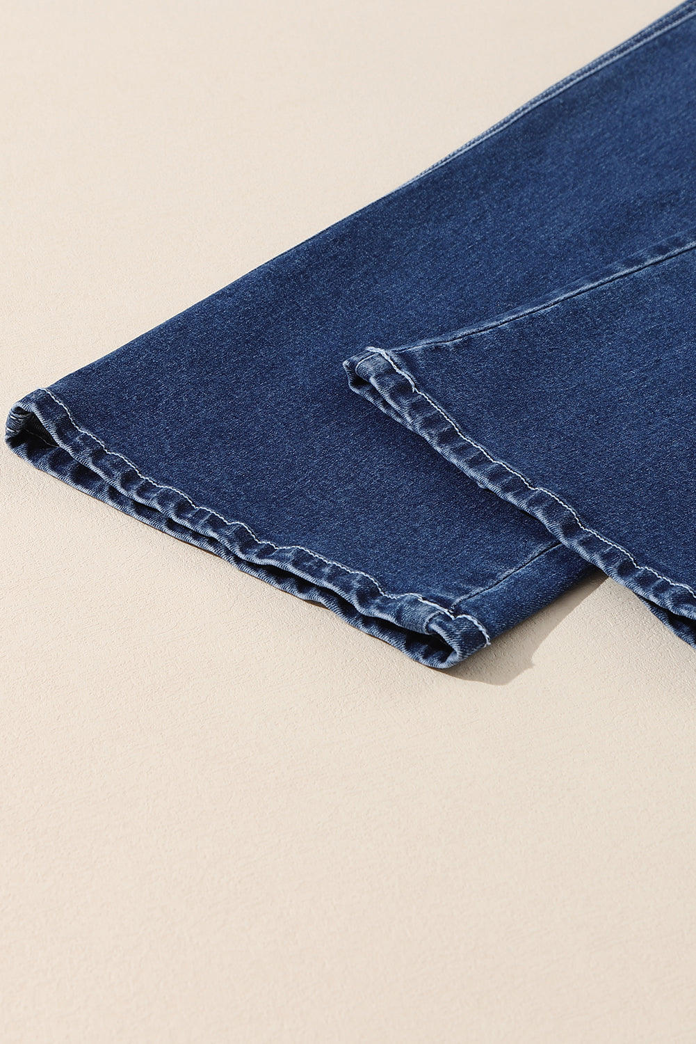 Threaded Pear Mckinley Wide Leg Cropped Jeans