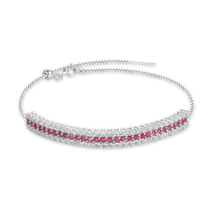 Ruby Tennis Bracelet