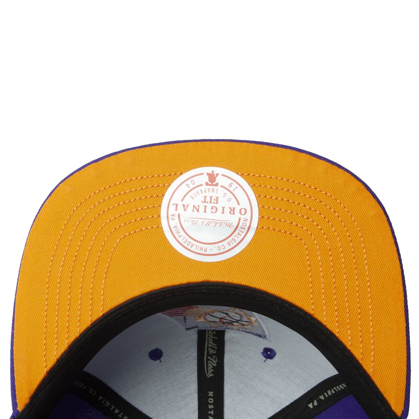 Men's Mitchell & Ness NBA Front Face Snapback Hwc Suns