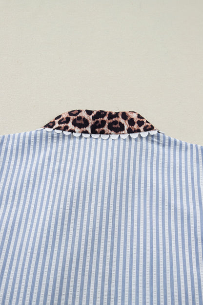 Threaded Pear Ariah Short Bubble Sleeve PLUS Blouse