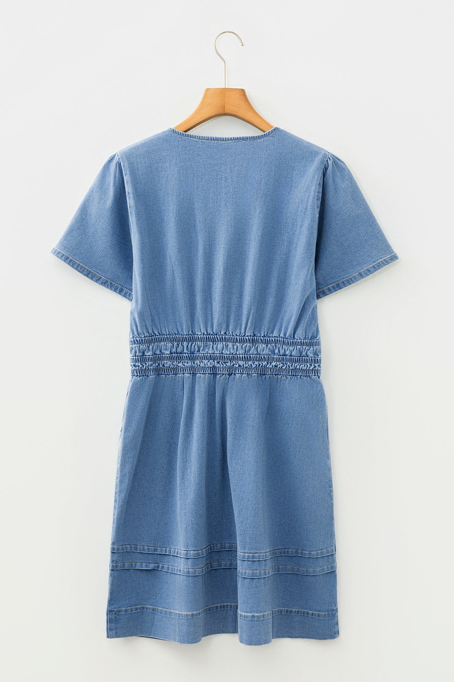 Threaded Pear Itzel Short Sleeve Mini Dress