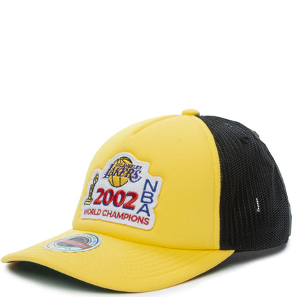 Mitchell & Ness Men's NBA Championship Trucker Lakers Hats