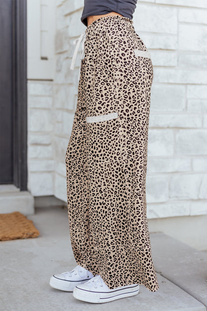 Threaded Pear Aitana Leg Terry Knit Pants