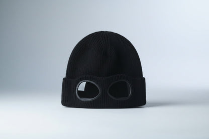 Women’s Pilot Wool Knit Hat – Winter Warm Knitted Aviator-Style Hat