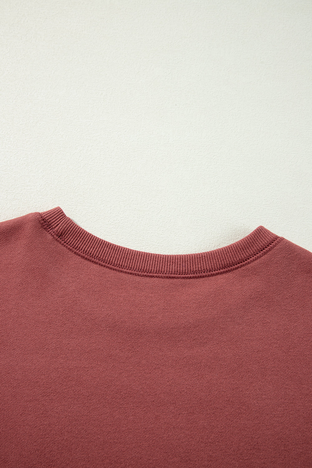 Threaded Pear Ella Patchwork Drop Shoulder Pullover