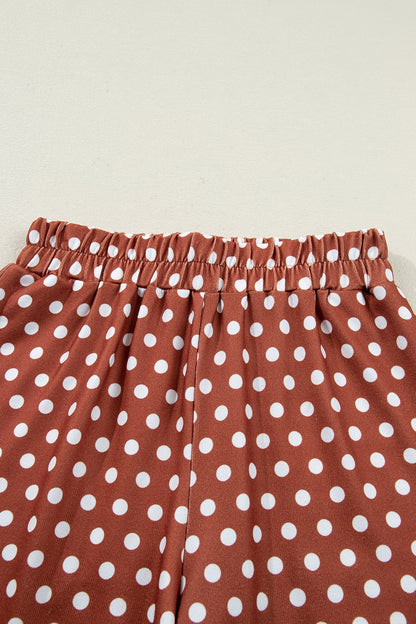Threaded Pear Ruthie Dot Print Short Set