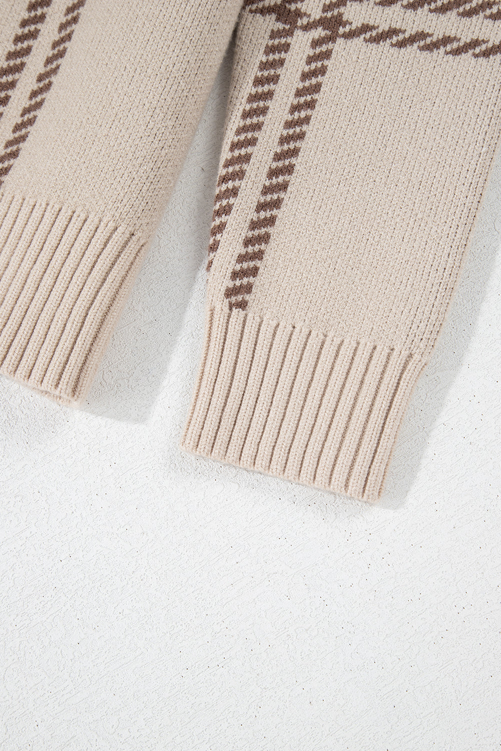 Threaded Pear Madison Knitted Drop Shoulder Sweater