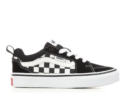 Vans Filmore Check Kids' Sneakers — Black/White