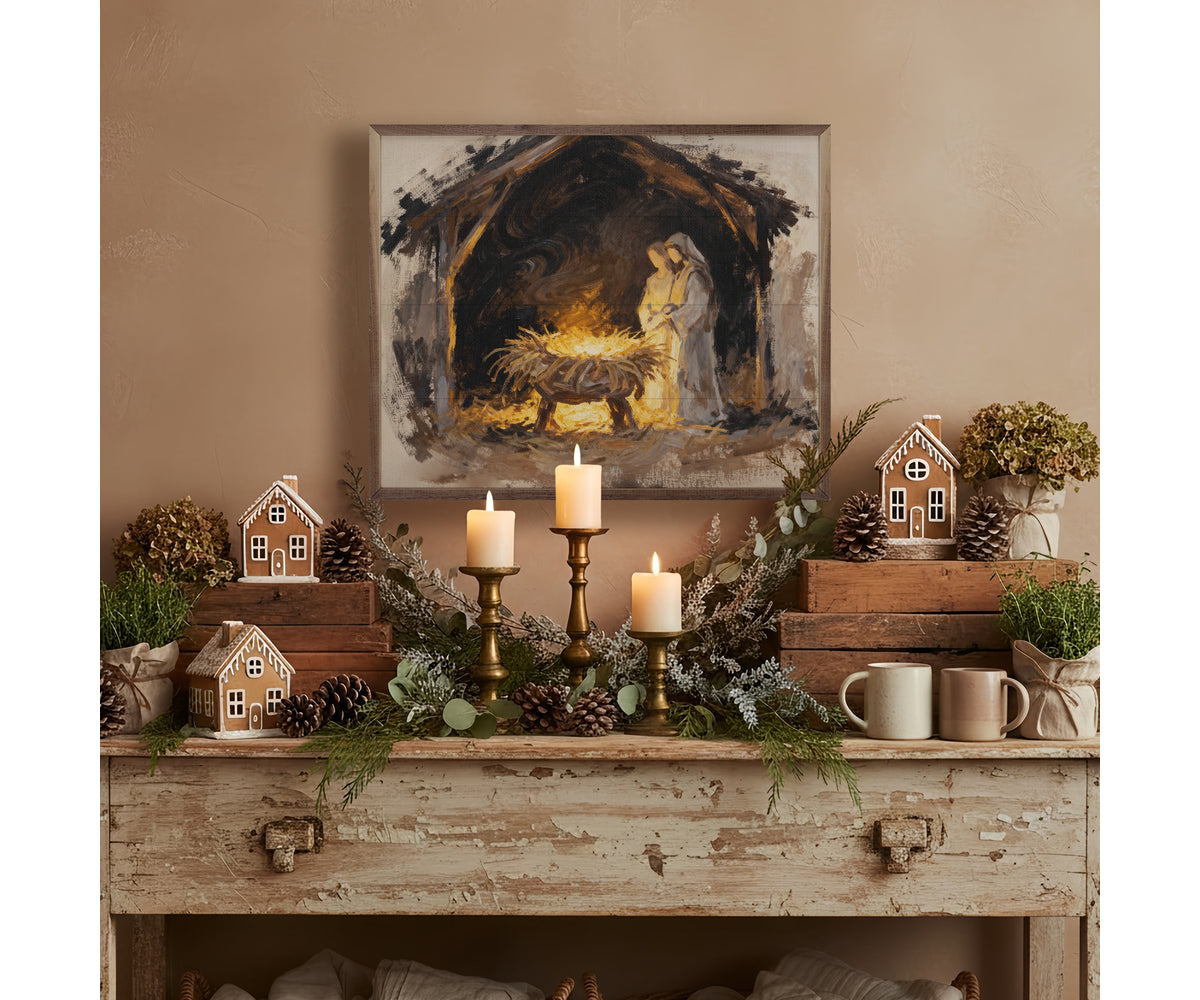 Kendrick Home Holy Night Large Manger